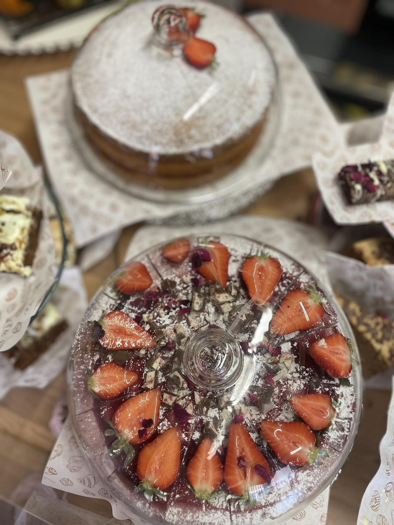 Selection of large elegant cakes